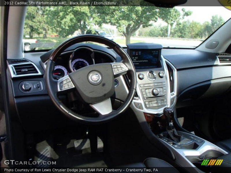 Black Raven / Ebony/Ebony 2012 Cadillac SRX Performance AWD