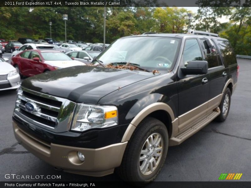 Tuxedo Black Metallic / Camel 2011 Ford Expedition XLT 4x4