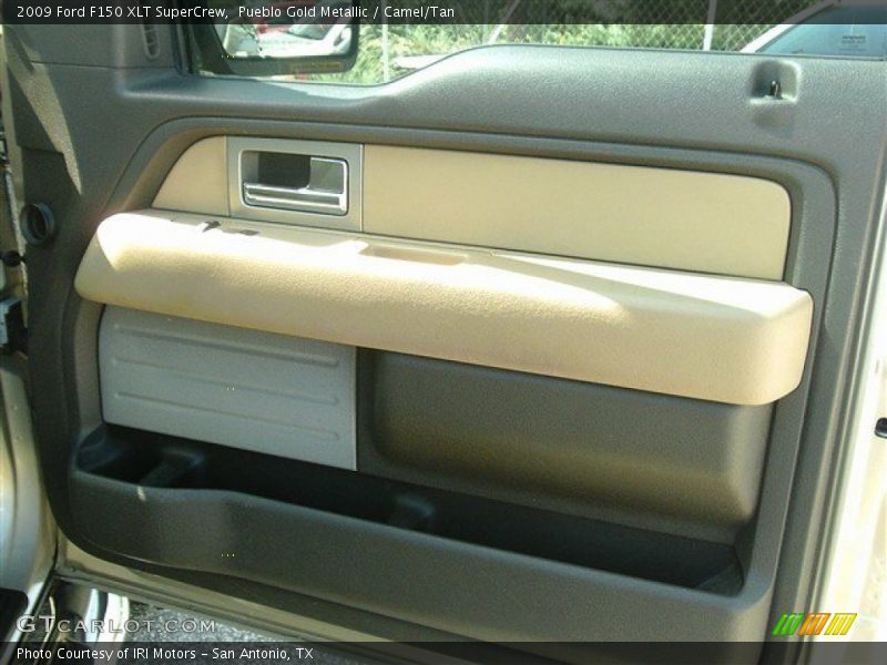 Pueblo Gold Metallic / Camel/Tan 2009 Ford F150 XLT SuperCrew