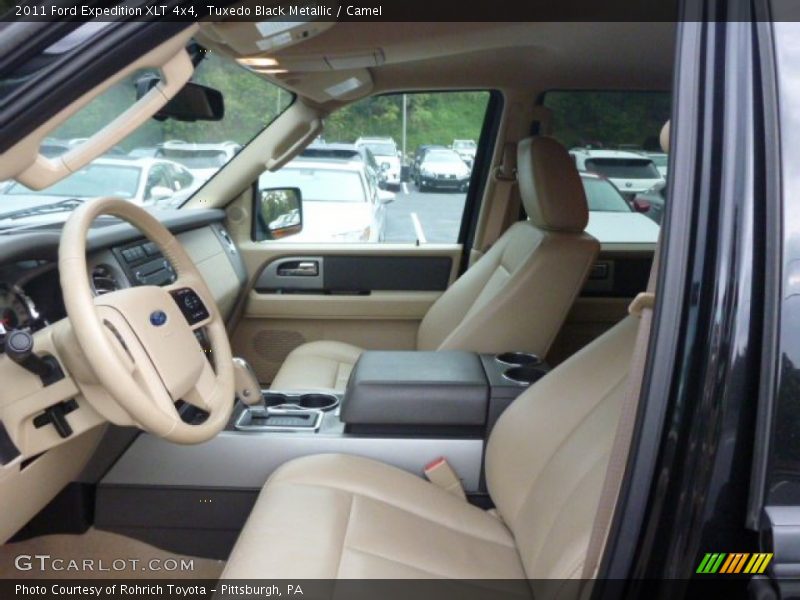 Tuxedo Black Metallic / Camel 2011 Ford Expedition XLT 4x4