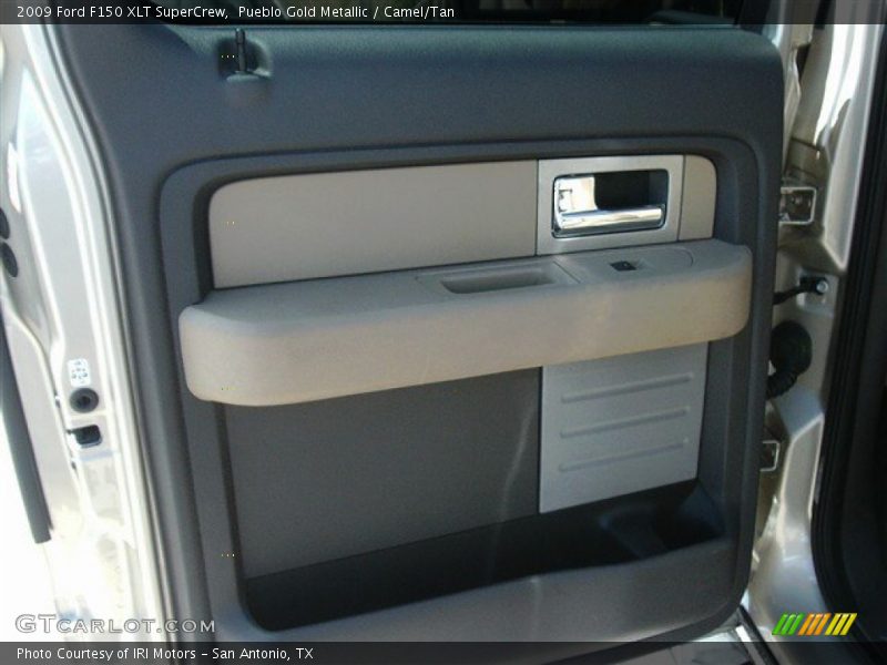 Pueblo Gold Metallic / Camel/Tan 2009 Ford F150 XLT SuperCrew