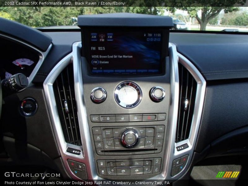 Black Raven / Ebony/Ebony 2012 Cadillac SRX Performance AWD