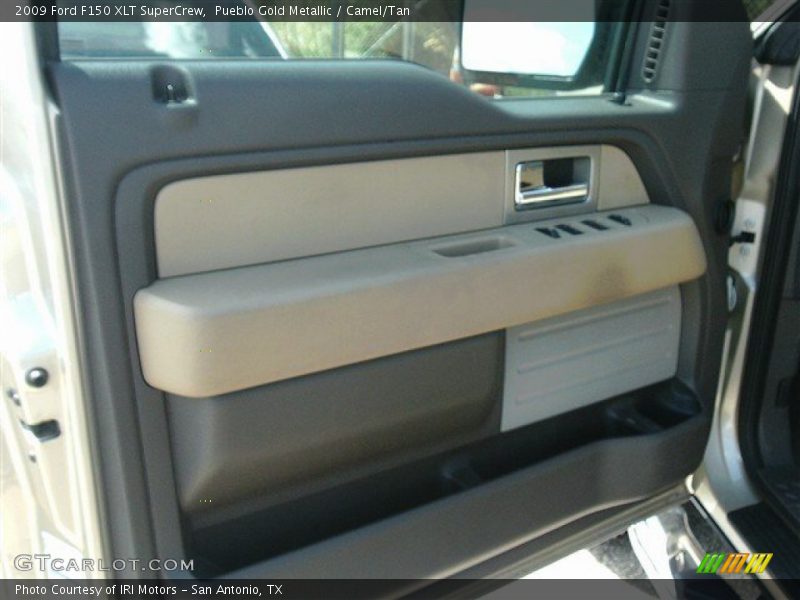 Pueblo Gold Metallic / Camel/Tan 2009 Ford F150 XLT SuperCrew