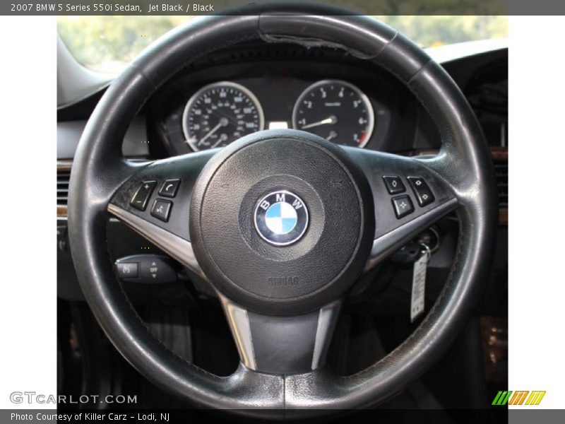  2007 5 Series 550i Sedan Steering Wheel
