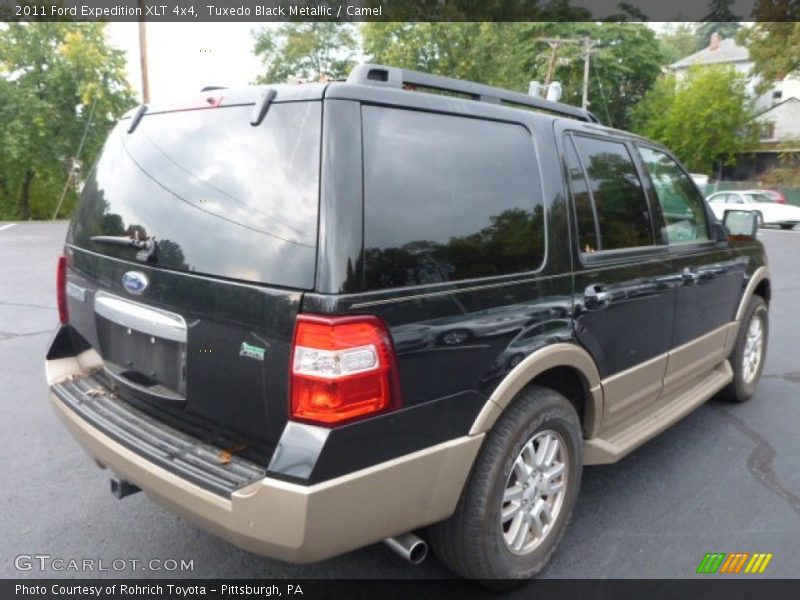 Tuxedo Black Metallic / Camel 2011 Ford Expedition XLT 4x4