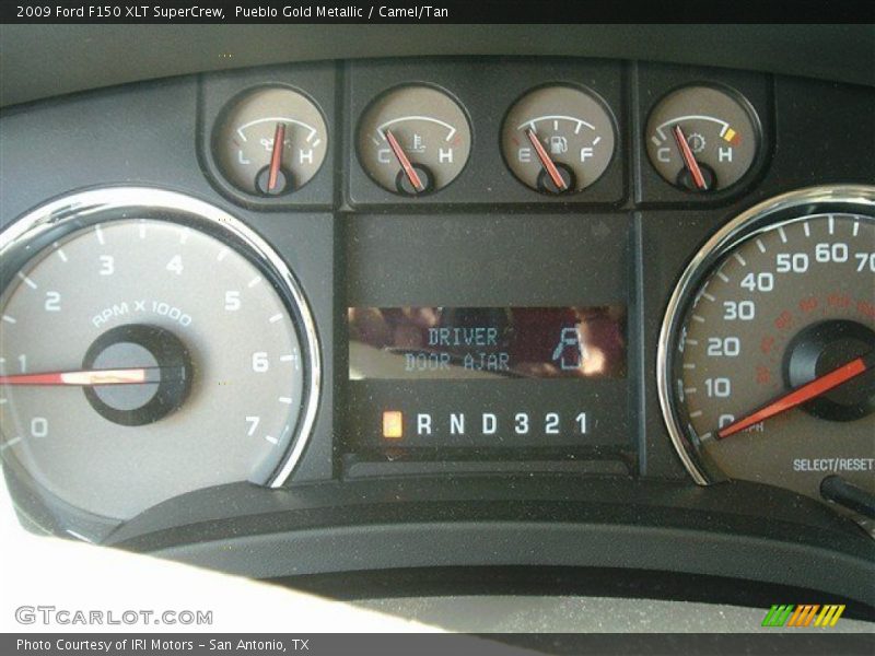Pueblo Gold Metallic / Camel/Tan 2009 Ford F150 XLT SuperCrew