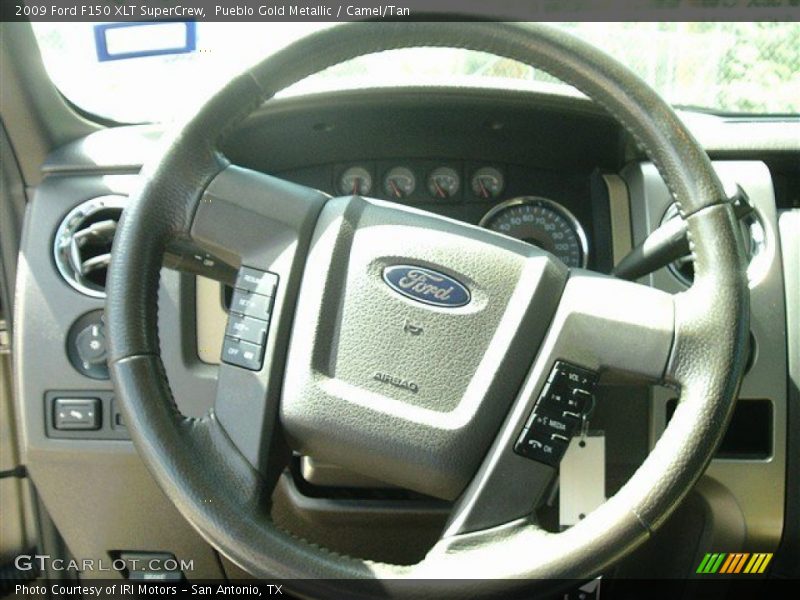 Pueblo Gold Metallic / Camel/Tan 2009 Ford F150 XLT SuperCrew