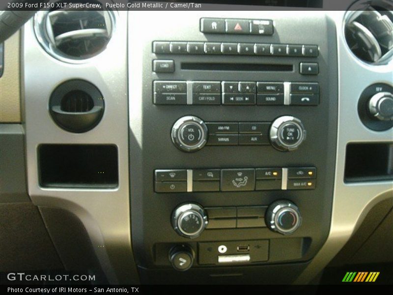 Pueblo Gold Metallic / Camel/Tan 2009 Ford F150 XLT SuperCrew