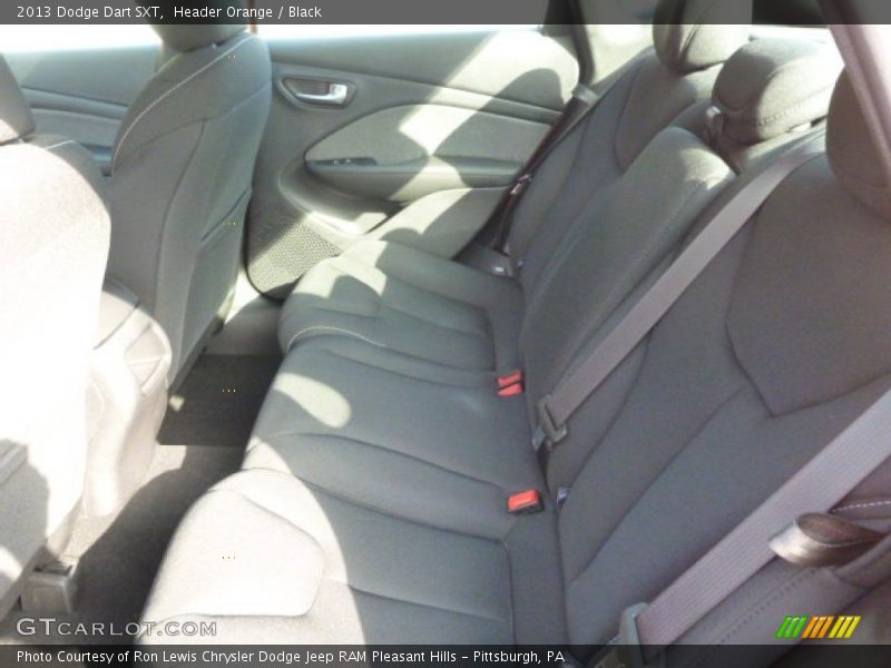 Header Orange / Black 2013 Dodge Dart SXT