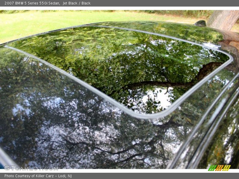 Jet Black / Black 2007 BMW 5 Series 550i Sedan