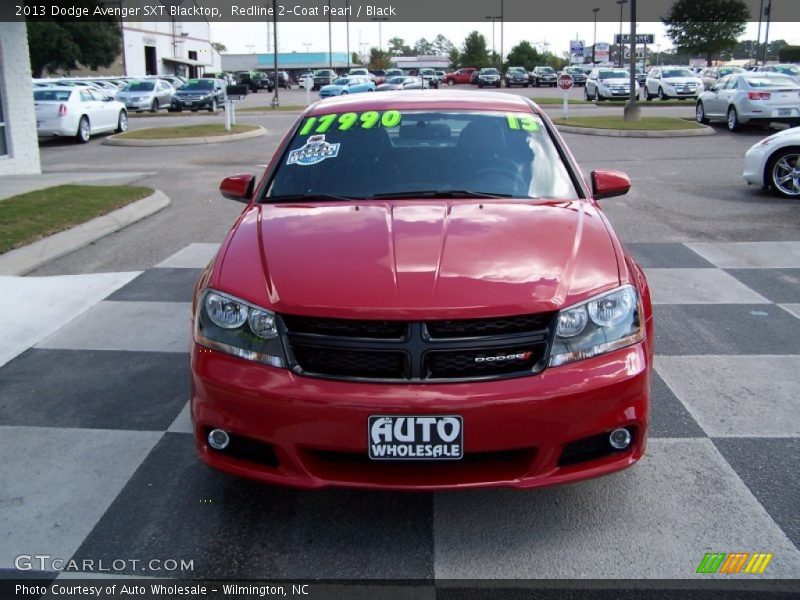 Redline 2-Coat Pearl / Black 2013 Dodge Avenger SXT Blacktop