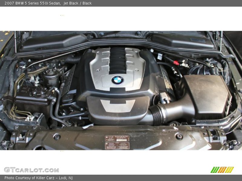  2007 5 Series 550i Sedan Engine - 4.8 Liter DOHC 32-Valve VVT V8