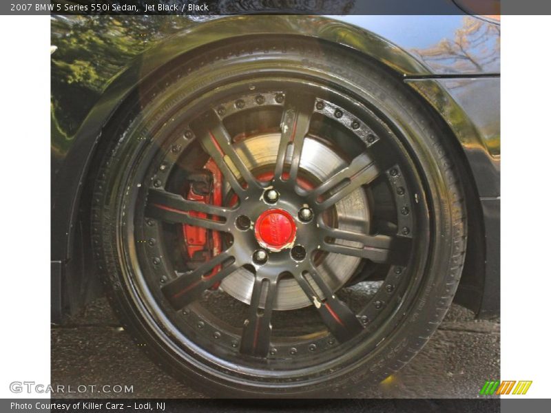 Jet Black / Black 2007 BMW 5 Series 550i Sedan
