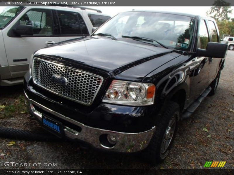 Black / Medium/Dark Flint 2006 Ford F150 XLT SuperCrew 4x4