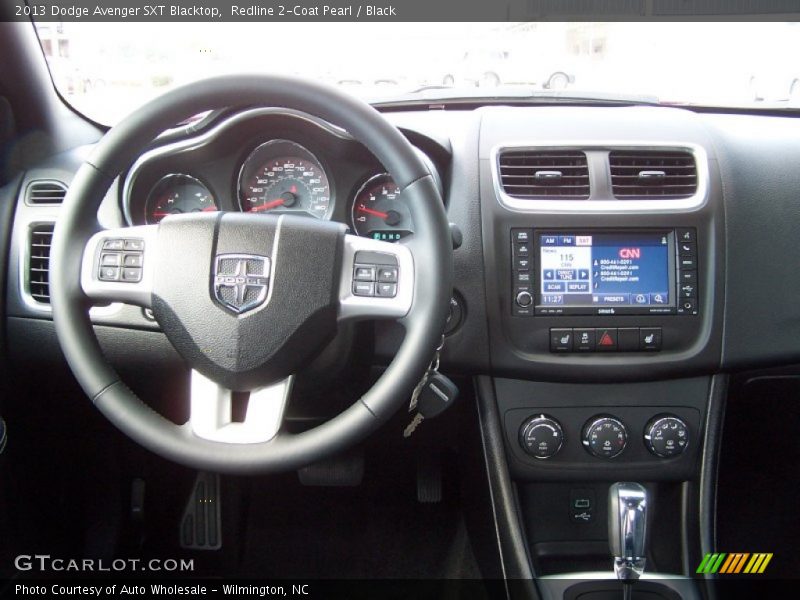 Redline 2-Coat Pearl / Black 2013 Dodge Avenger SXT Blacktop