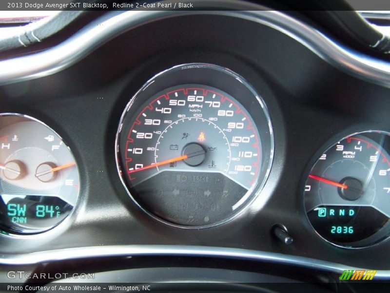 Redline 2-Coat Pearl / Black 2013 Dodge Avenger SXT Blacktop