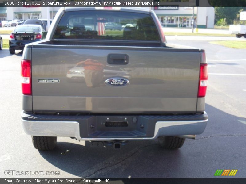 Dark Shadow Grey Metallic / Medium/Dark Flint 2008 Ford F150 XLT SuperCrew 4x4