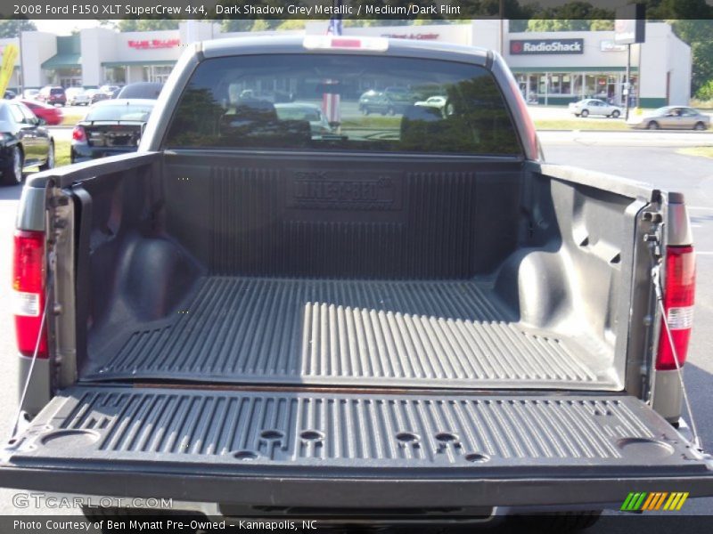 Dark Shadow Grey Metallic / Medium/Dark Flint 2008 Ford F150 XLT SuperCrew 4x4