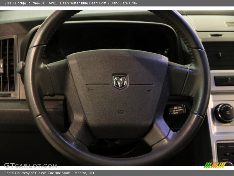 Deep Water Blue Pearl Coat / Dark Slate Gray 2010 Dodge Journey SXT AWD