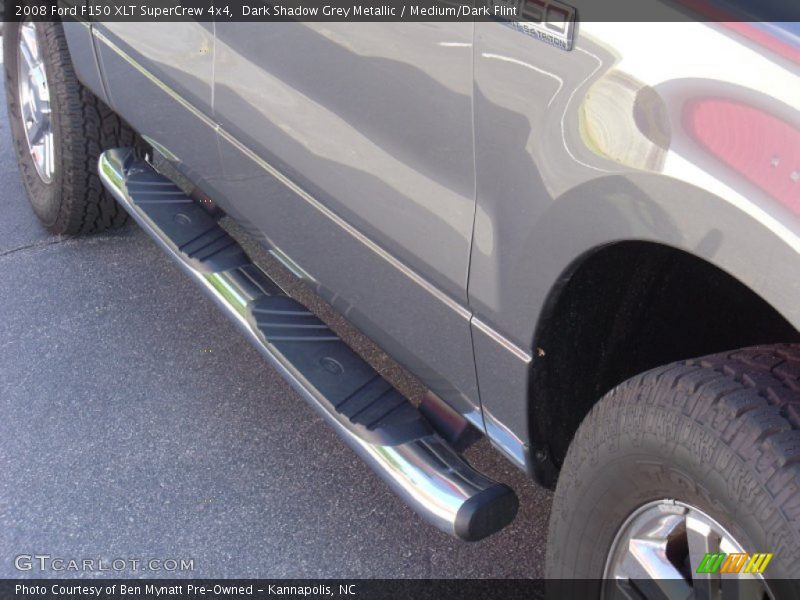Dark Shadow Grey Metallic / Medium/Dark Flint 2008 Ford F150 XLT SuperCrew 4x4