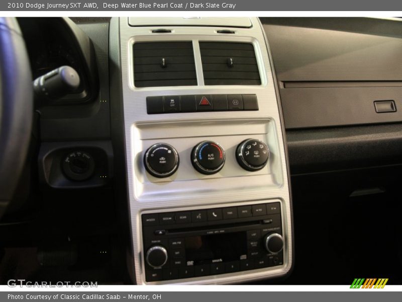 Deep Water Blue Pearl Coat / Dark Slate Gray 2010 Dodge Journey SXT AWD