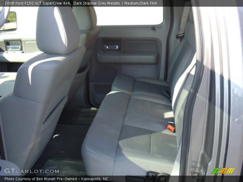 Dark Shadow Grey Metallic / Medium/Dark Flint 2008 Ford F150 XLT SuperCrew 4x4