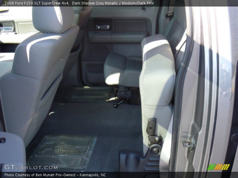 Dark Shadow Grey Metallic / Medium/Dark Flint 2008 Ford F150 XLT SuperCrew 4x4
