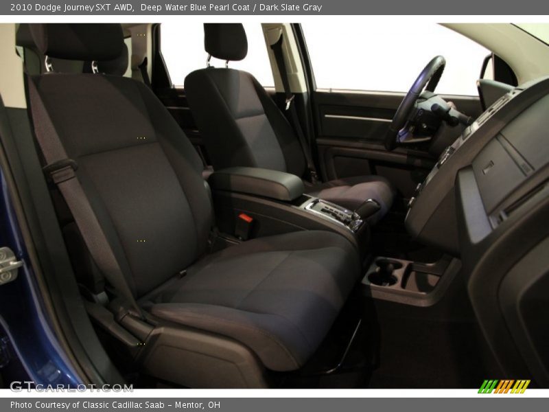 Deep Water Blue Pearl Coat / Dark Slate Gray 2010 Dodge Journey SXT AWD