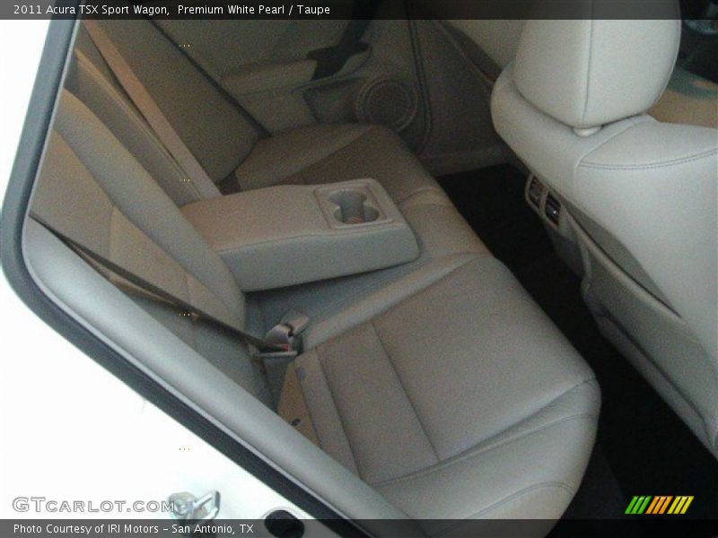 Premium White Pearl / Taupe 2011 Acura TSX Sport Wagon
