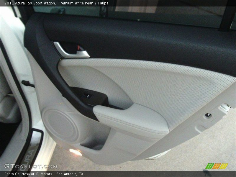Premium White Pearl / Taupe 2011 Acura TSX Sport Wagon