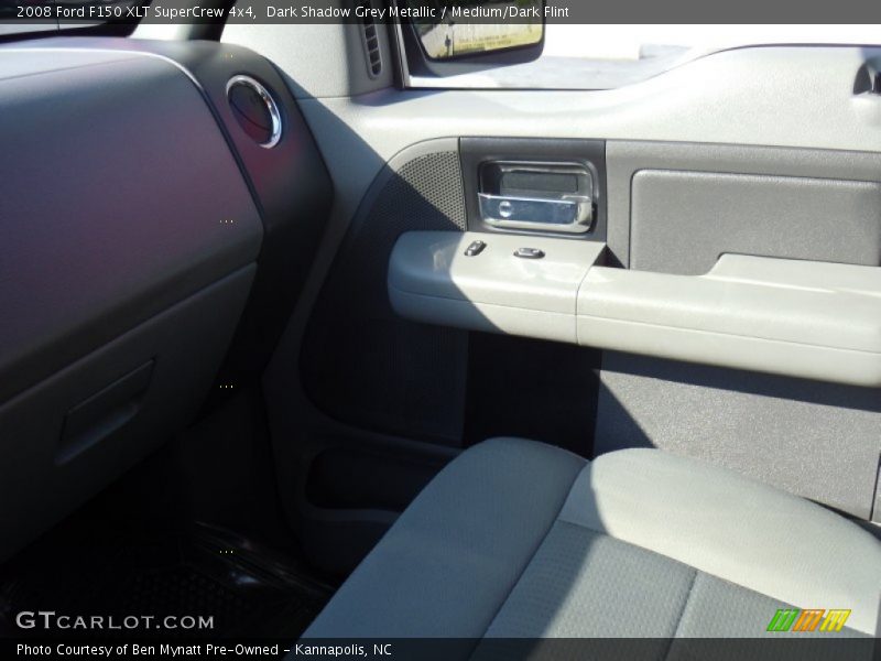 Dark Shadow Grey Metallic / Medium/Dark Flint 2008 Ford F150 XLT SuperCrew 4x4