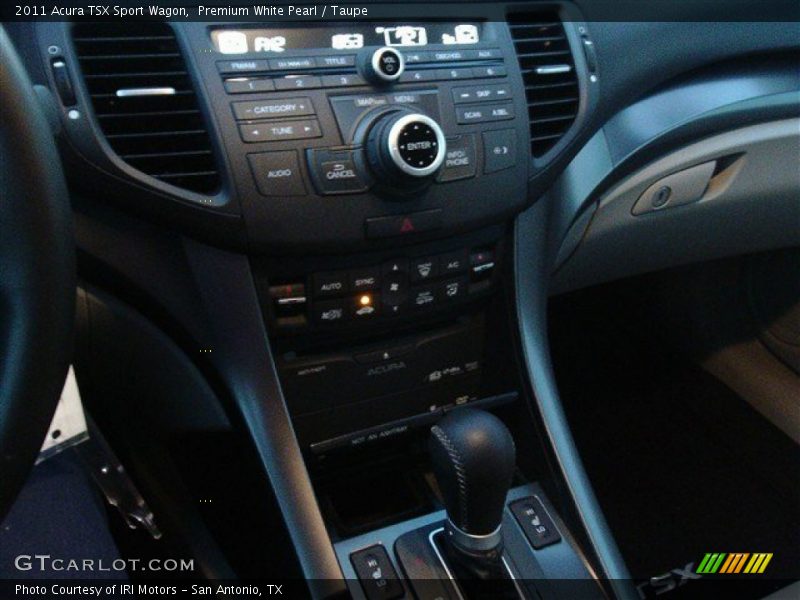 Premium White Pearl / Taupe 2011 Acura TSX Sport Wagon