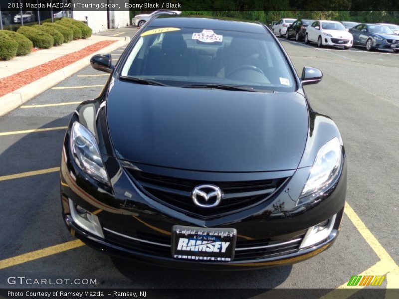 Ebony Black / Black 2013 Mazda MAZDA6 i Touring Sedan
