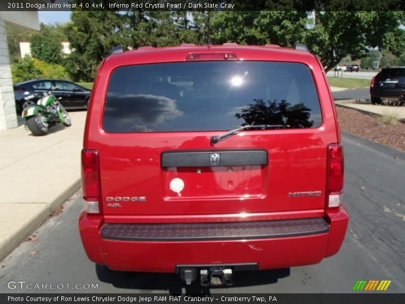 Inferno Red Crystal Pearl / Dark Slate Gray 2011 Dodge Nitro Heat 4.0 4x4