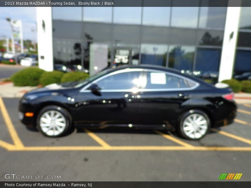 Ebony Black / Black 2013 Mazda MAZDA6 i Touring Sedan