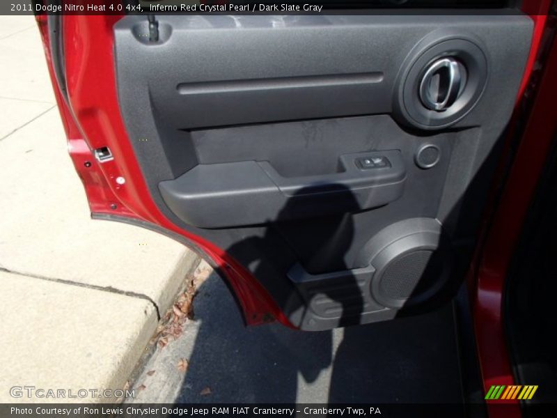 Inferno Red Crystal Pearl / Dark Slate Gray 2011 Dodge Nitro Heat 4.0 4x4