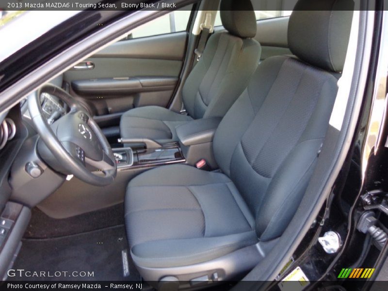 Ebony Black / Black 2013 Mazda MAZDA6 i Touring Sedan