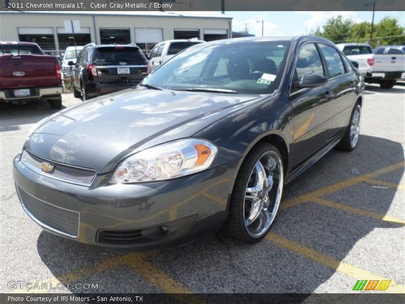 Cyber Gray Metallic / Ebony 2011 Chevrolet Impala LT