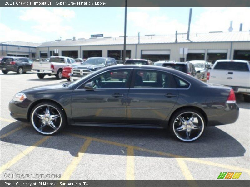 Cyber Gray Metallic / Ebony 2011 Chevrolet Impala LT