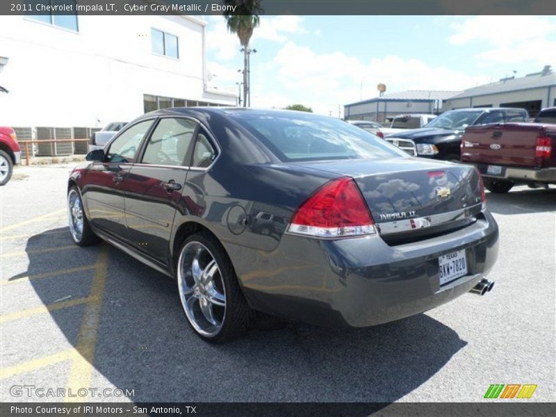 Cyber Gray Metallic / Ebony 2011 Chevrolet Impala LT