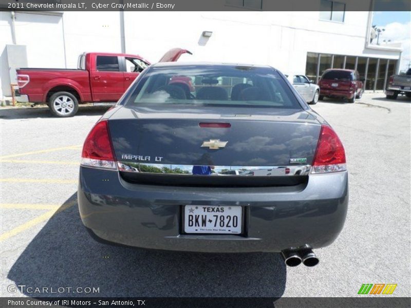Cyber Gray Metallic / Ebony 2011 Chevrolet Impala LT