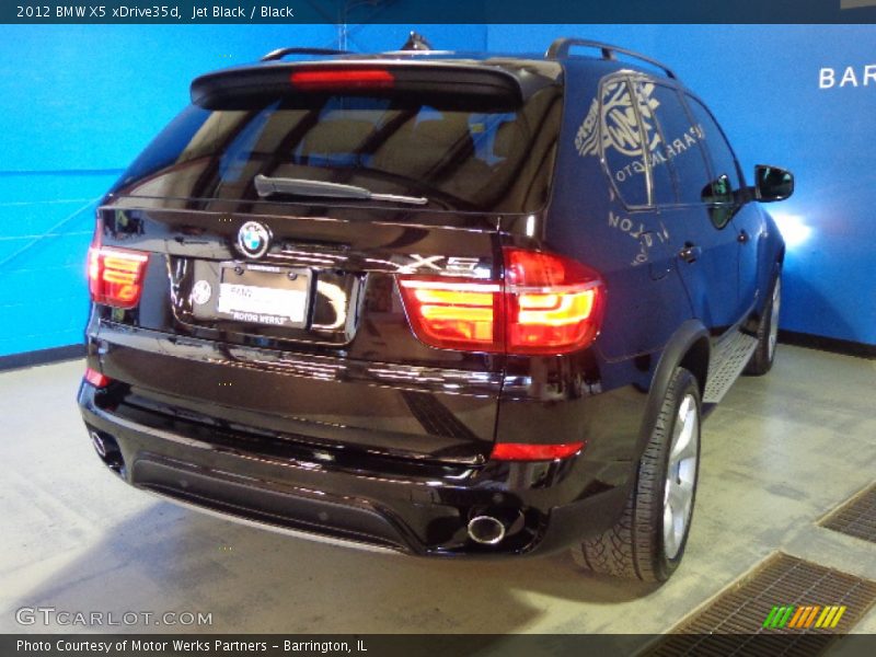 Jet Black / Black 2012 BMW X5 xDrive35d