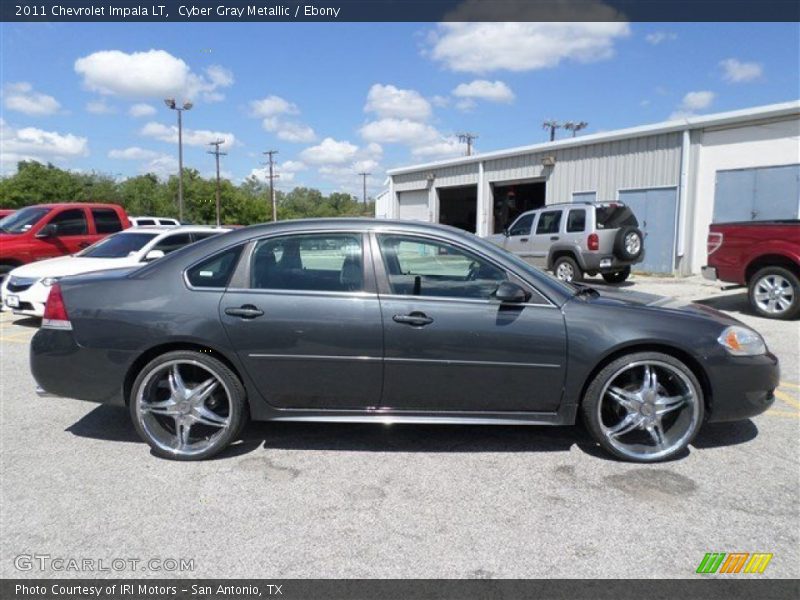 Cyber Gray Metallic / Ebony 2011 Chevrolet Impala LT