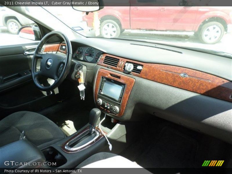 Cyber Gray Metallic / Ebony 2011 Chevrolet Impala LT