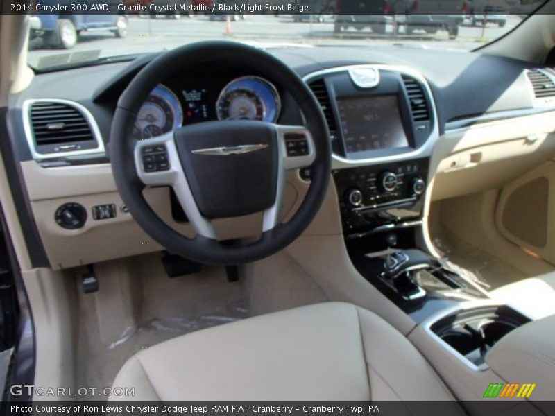 Granite Crystal Metallic / Black/Light Frost Beige 2014 Chrysler 300 AWD