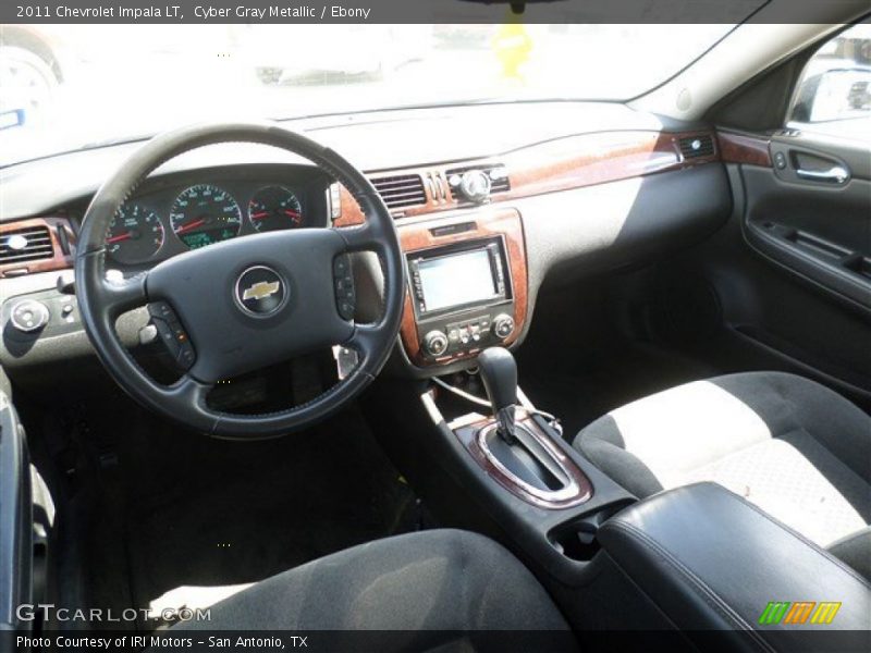 Cyber Gray Metallic / Ebony 2011 Chevrolet Impala LT