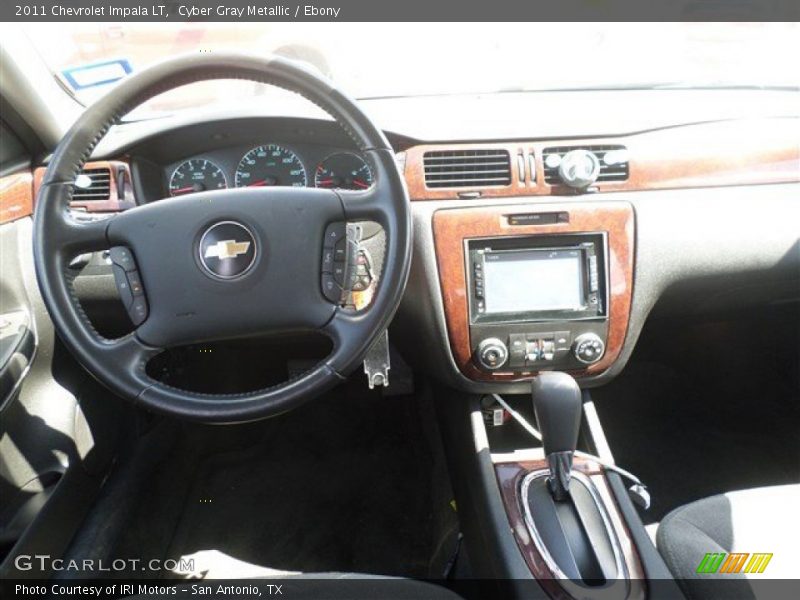 Cyber Gray Metallic / Ebony 2011 Chevrolet Impala LT