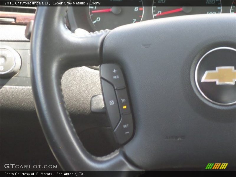 Cyber Gray Metallic / Ebony 2011 Chevrolet Impala LT