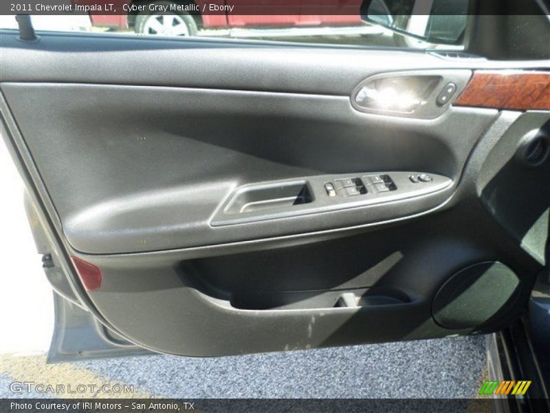 Cyber Gray Metallic / Ebony 2011 Chevrolet Impala LT