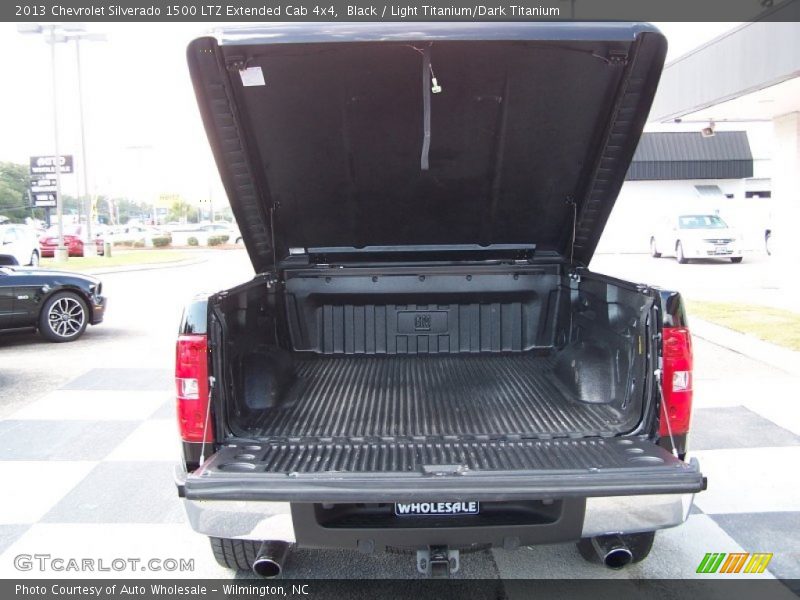 Black / Light Titanium/Dark Titanium 2013 Chevrolet Silverado 1500 LTZ Extended Cab 4x4